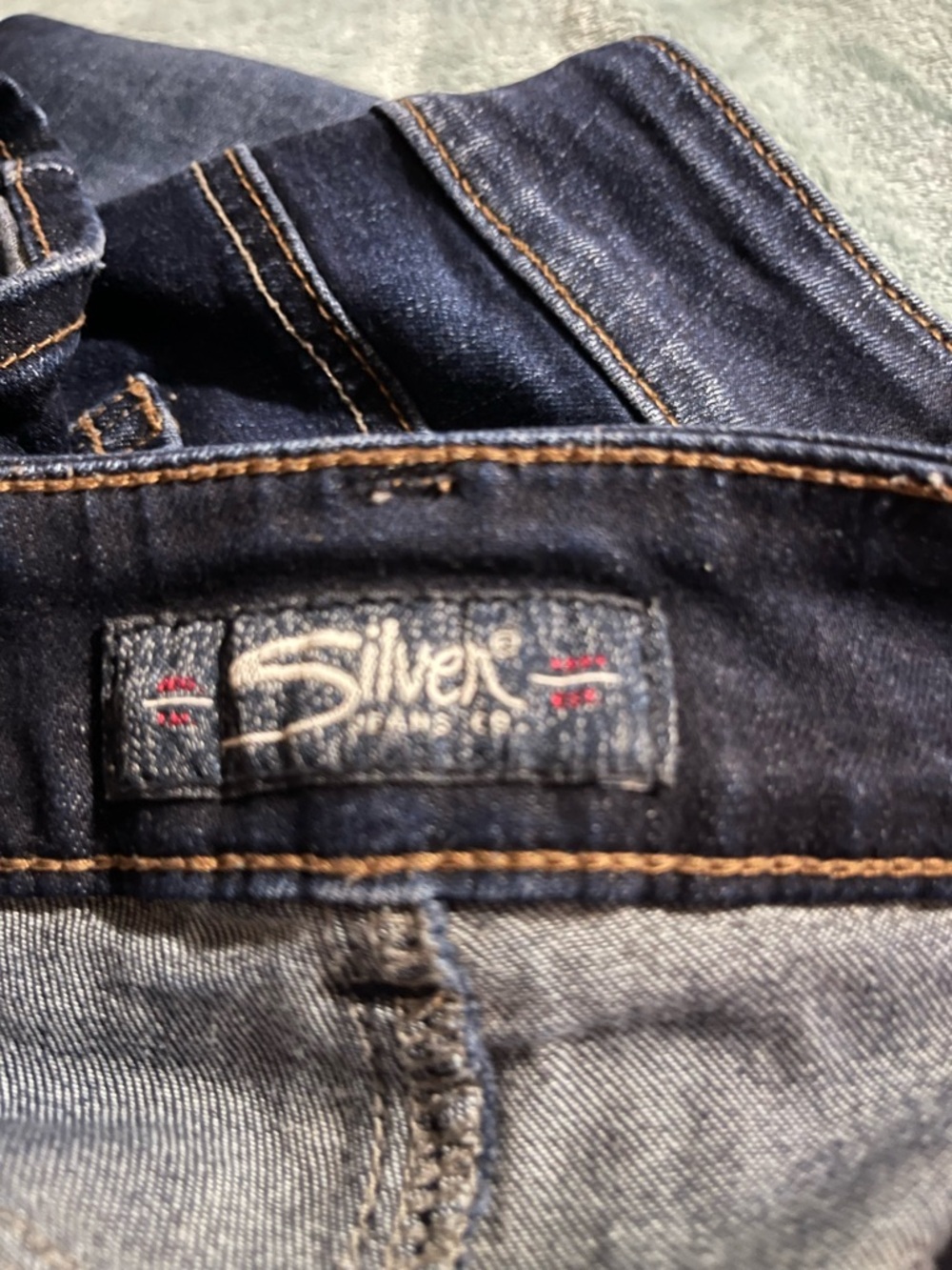 Silver Jeans Dark Indigo Bootcut Jeans - Picture 8 of 8